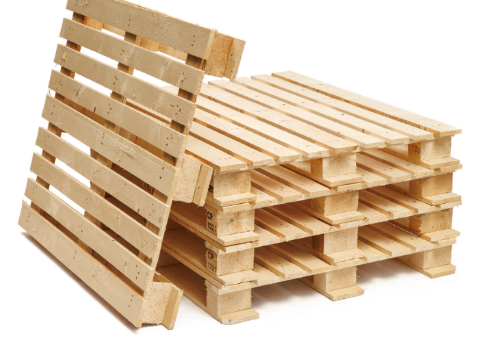 Wooden pallets for chemical industry